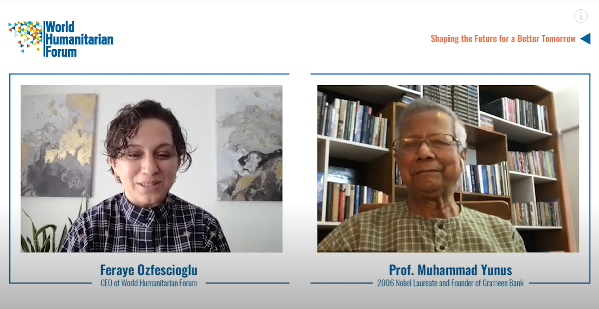 WHF Talks Live: Prof. Muhammad Yunus